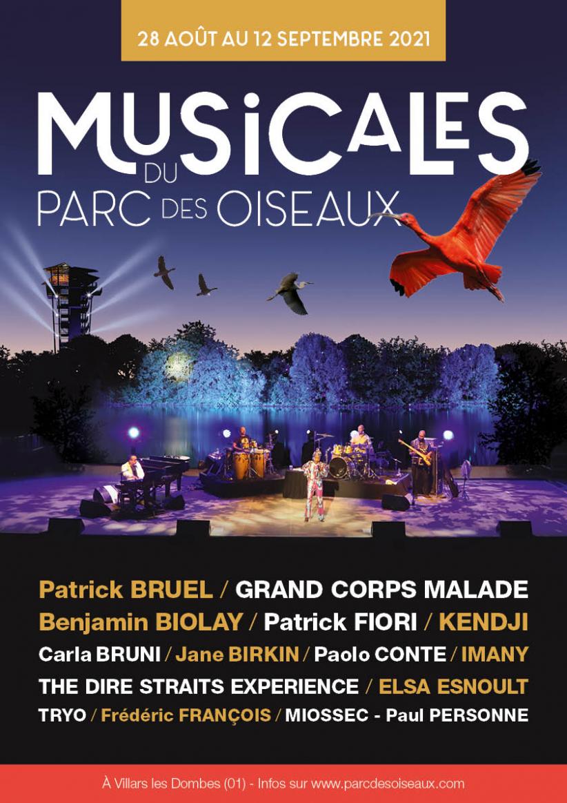 Les Musicales Du Parc Des Oiseaux 2022 Les Musicales du Parc des Oiseaux | APRR AREA